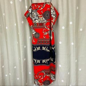 Chain Print Dress